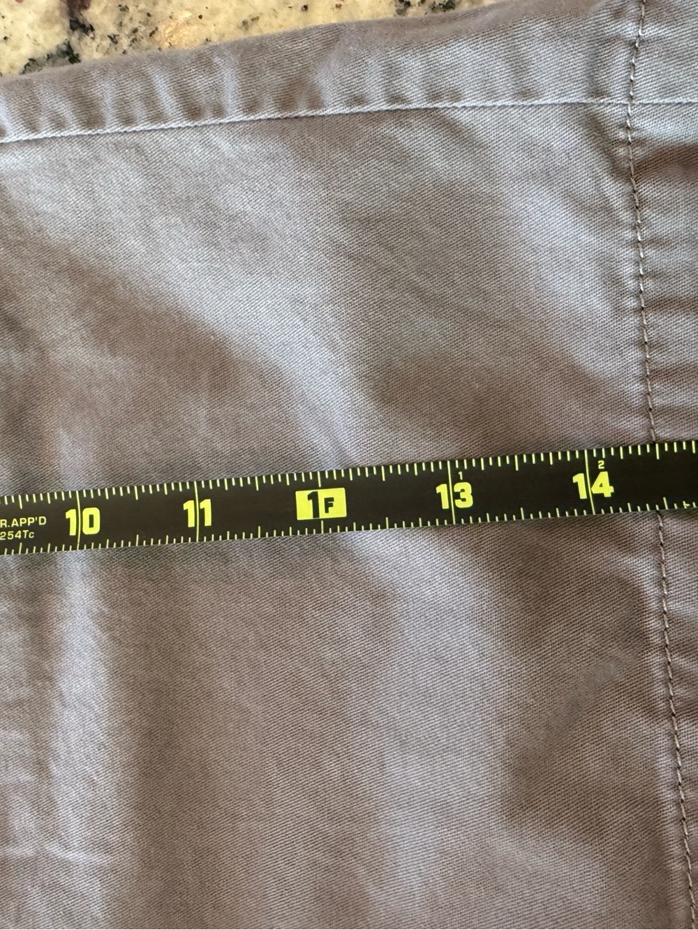 LOFT Taupe Mid-Rise Chino Shorts 10 - Picture 13 of 14